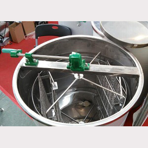 2-frame-manual-reversible-stainless-steel-honey-bee-extractor-for-sale