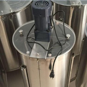 3 frame electric stainless steel honey extractor for sale