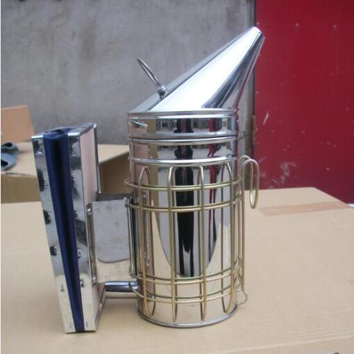 Beekeeping stainless steel leather bee smoker for sale